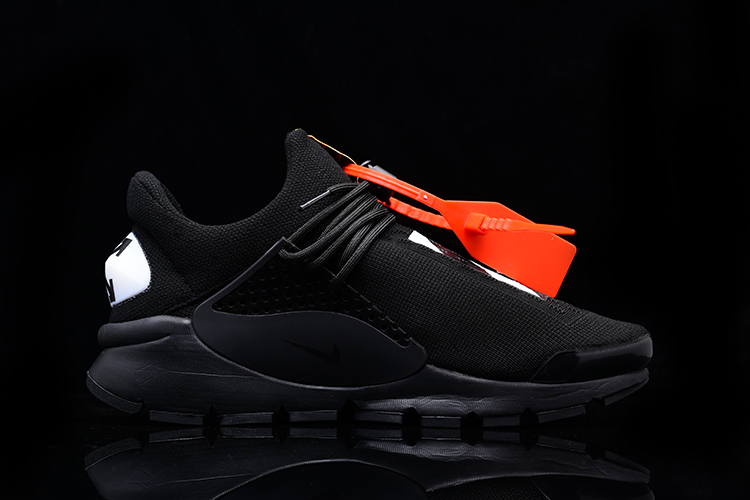 Off White x Nike Sock Dart All Black Shoes